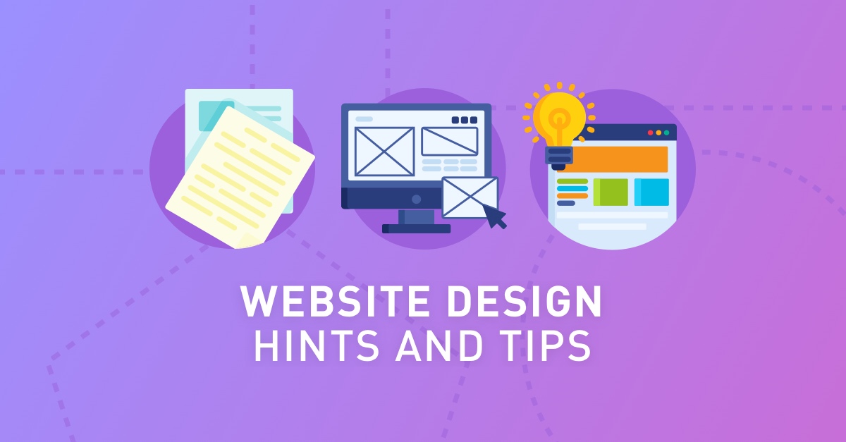 web design hints and tips