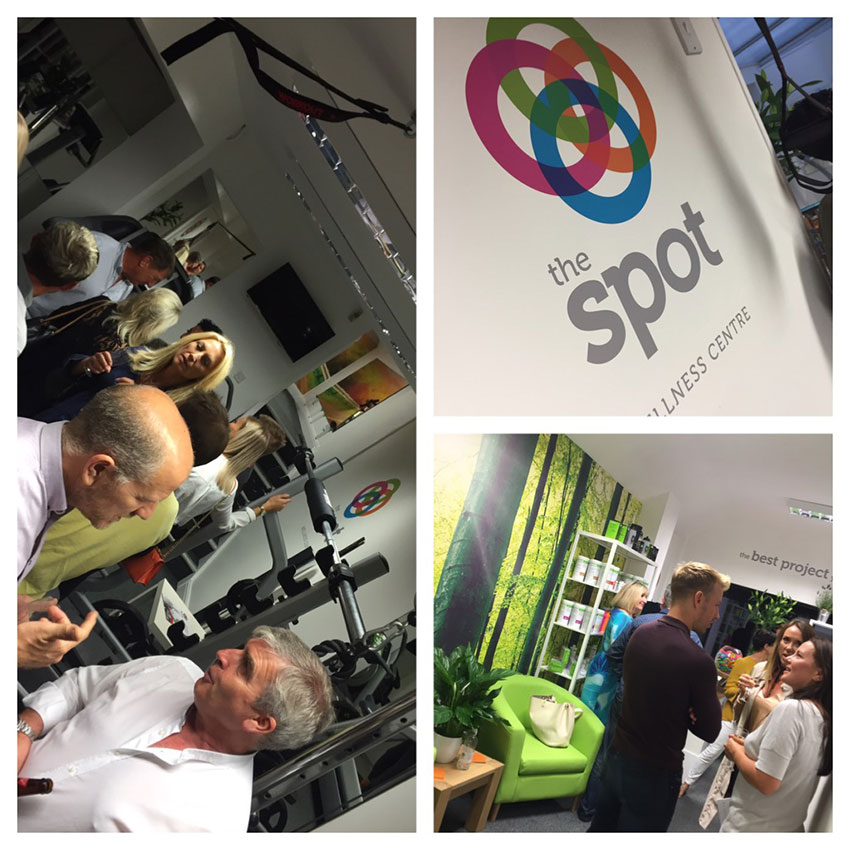 The Spot branding and marketing