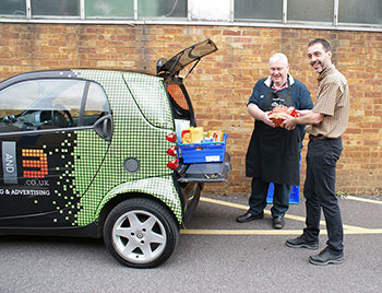 East Grinstead Foodbank charity, a good local cause