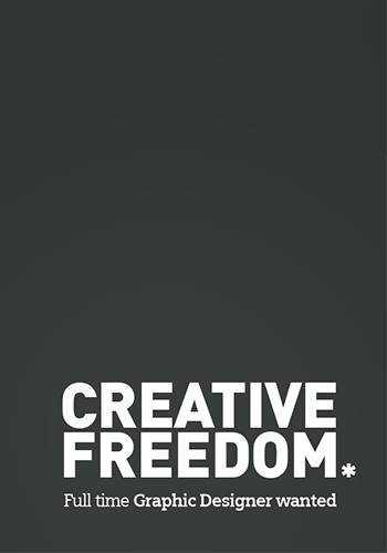 5and3 Creative Freedom. Full time Graphic Designer job East Grinsead, West Sussex