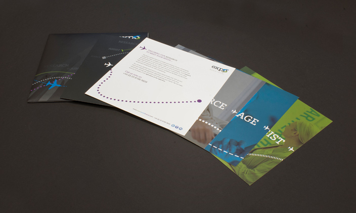 bespoke brochure design insert view