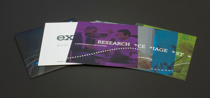 bespoke brochure design insert view