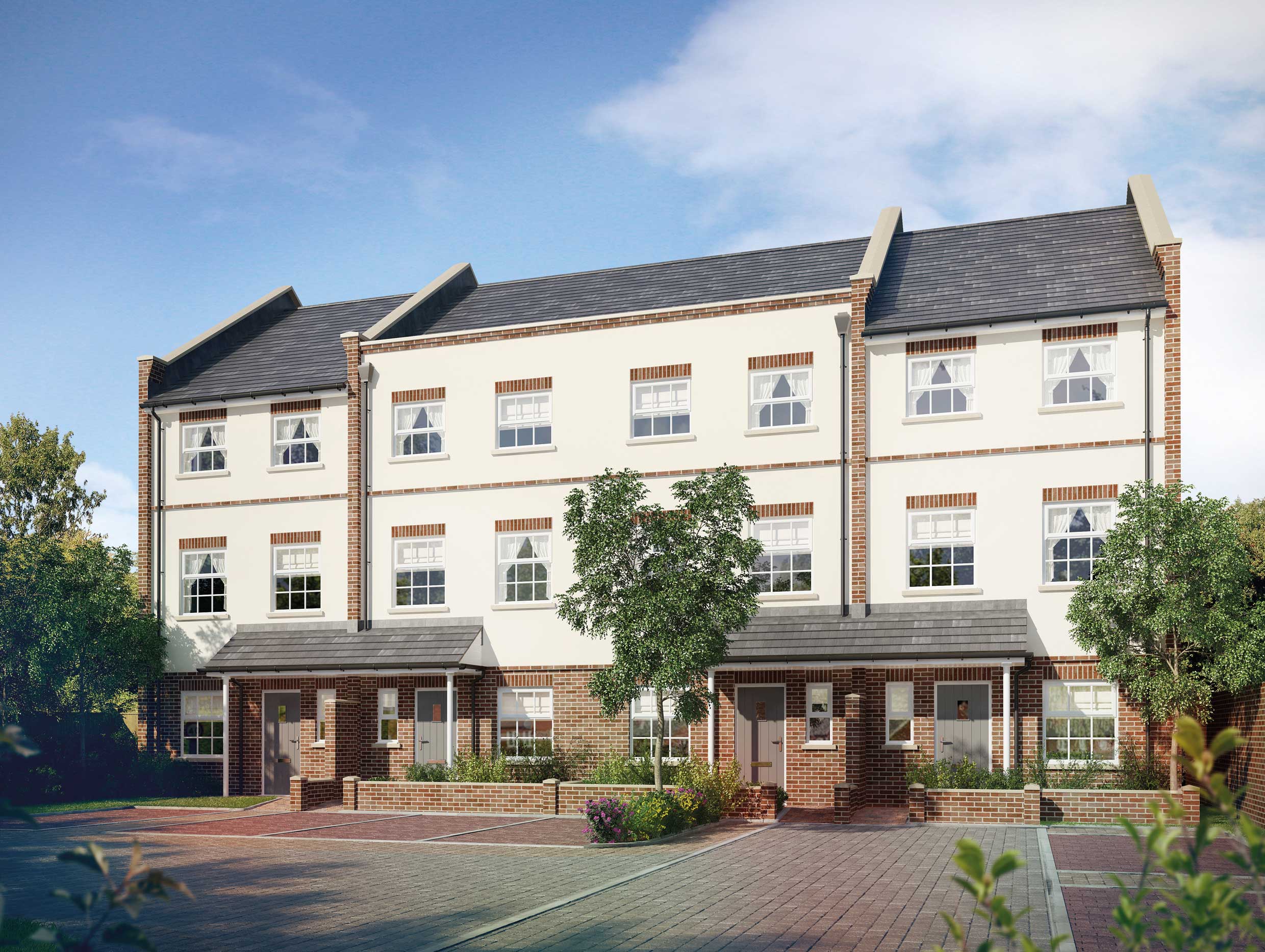 CGI Creation for luxury mews houses and apartments