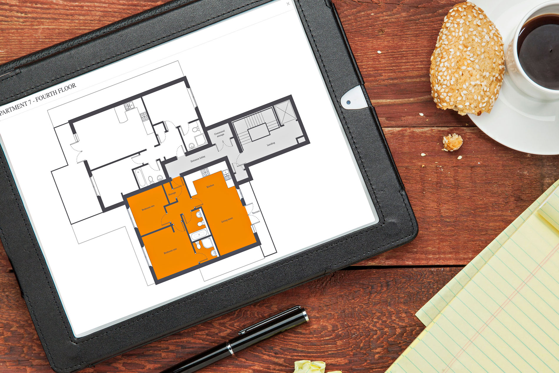 Responsive website design for luxury mews houses and apartments, Surrey
