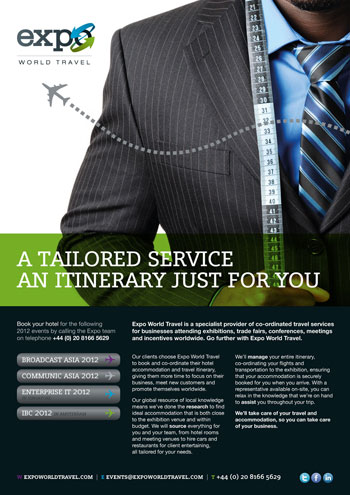 Printed advertising design